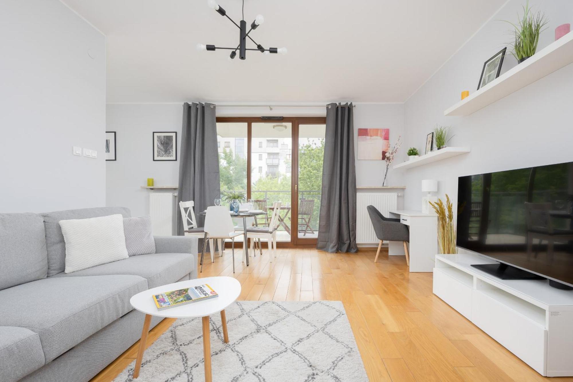 City Apartment With Parking Near Metro Mlociny By Noclegi Renters Varsovie Extérieur photo