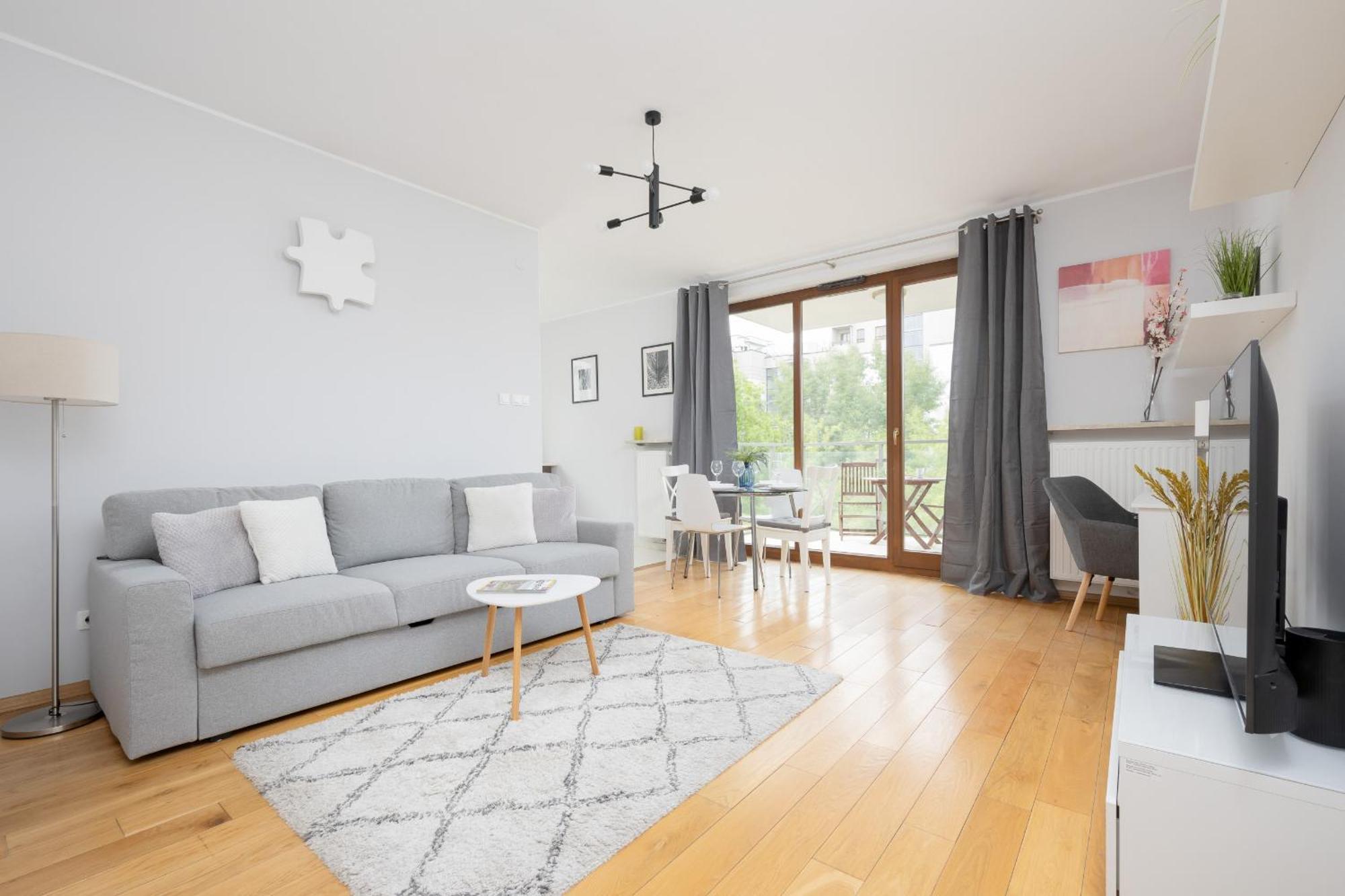 City Apartment With Parking Near Metro Mlociny By Noclegi Renters Varsovie Extérieur photo
