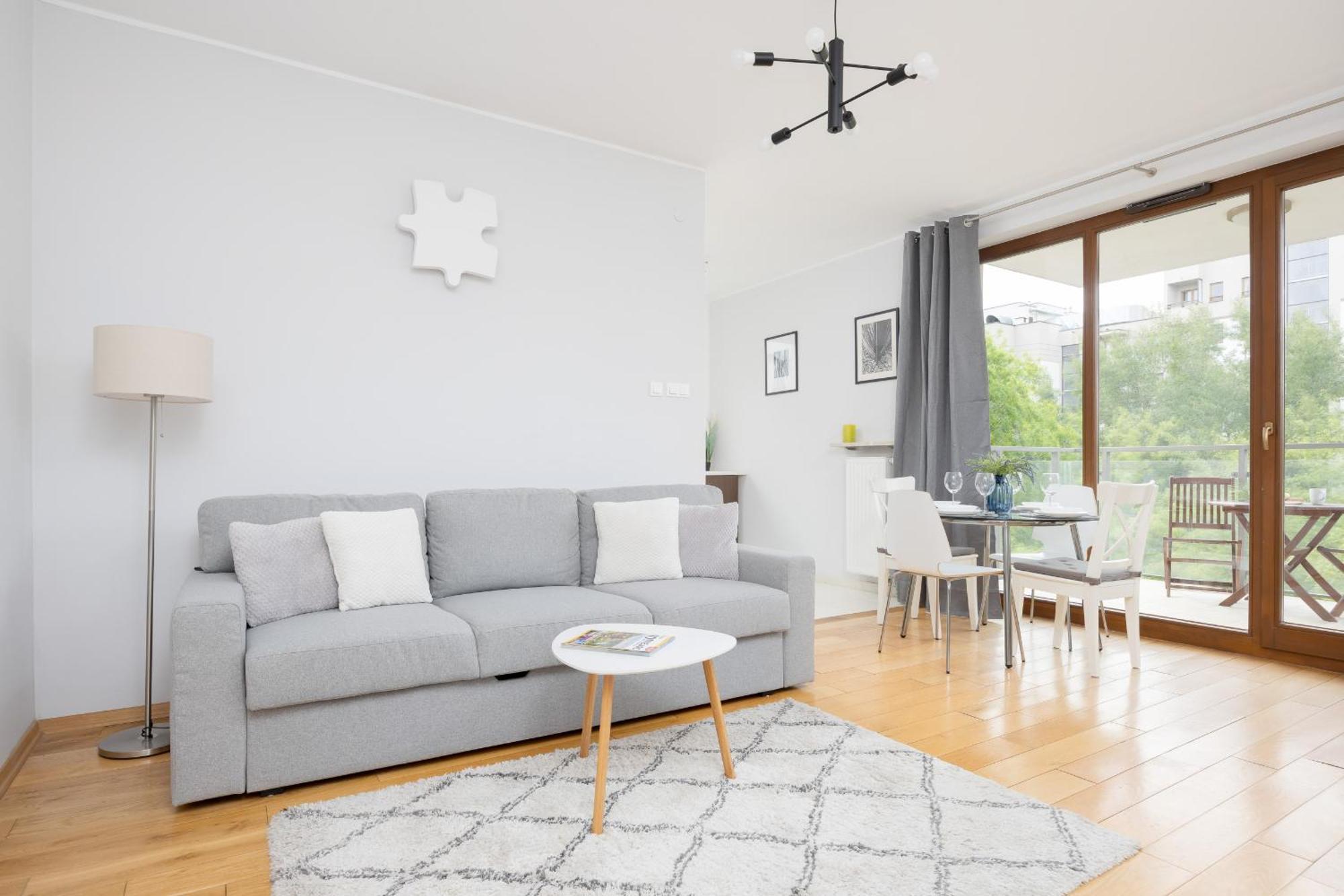 City Apartment With Parking Near Metro Mlociny By Noclegi Renters Varsovie Extérieur photo
